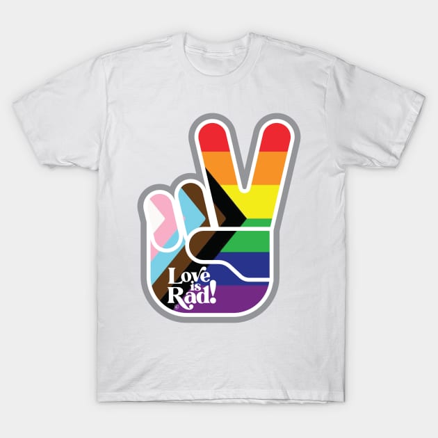 Love is Rad! | Peace Sign T-Shirt by Rad Love